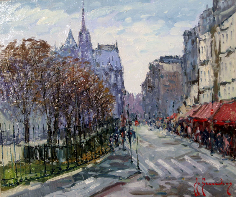Vente aux Enchères de Tableaux de Guy LEGENDRE au profit des Oeuvres du Lions Club Amiens Somme 11 Notre Dame de Paris - Vente aux Enchères de Tableaux de Guy LEGENDRE au profit des Oeuvres du Lions Club Amiens Somme