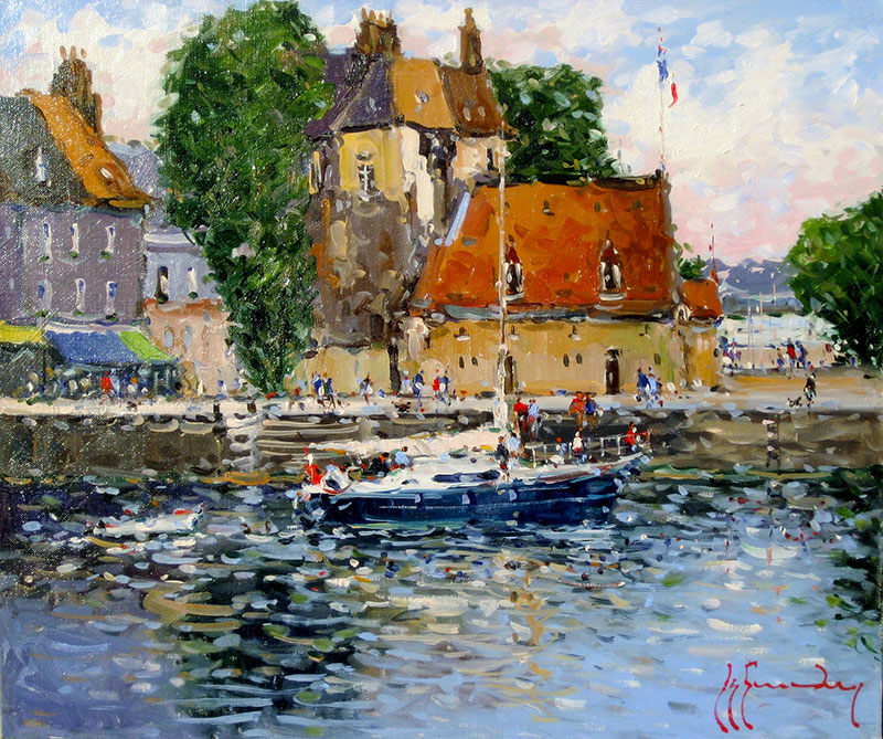 Vente aux Enchères de Tableaux de Guy LEGENDRE au profit des Oeuvres du Lions Club Amiens Somme 17 Honfleur - Vente aux Enchères de Tableaux de Guy LEGENDRE au profit des Oeuvres du Lions Club Amiens Somme
