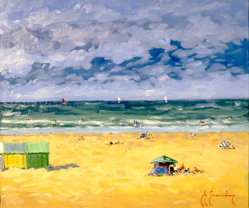 Vente aux Enchères de Tableaux de Guy LEGENDRE au profit des Oeuvres du Lions Club Amiens Somme 20 Plage de Berck - Vente aux Enchères de Tableaux de Guy LEGENDRE au profit des Oeuvres du Lions Club Amiens Somme