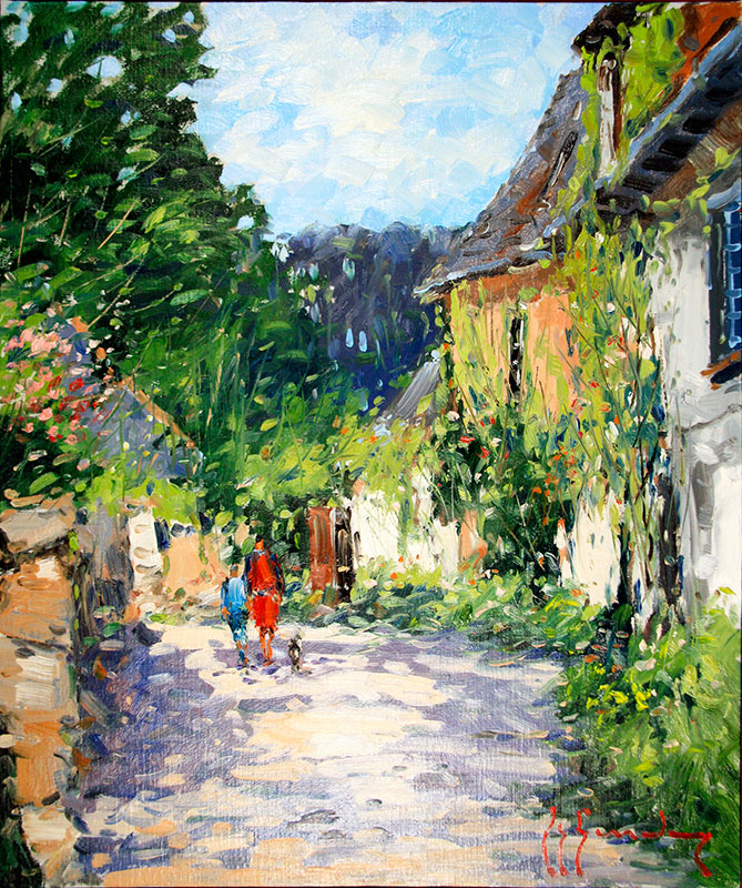 Vente aux Enchères de Tableaux de Guy LEGENDRE au profit des Oeuvres du Lions Club Amiens Somme 22 Gerberoy - Vente aux Enchères de Tableaux de Guy LEGENDRE au profit des Oeuvres du Lions Club Amiens Somme